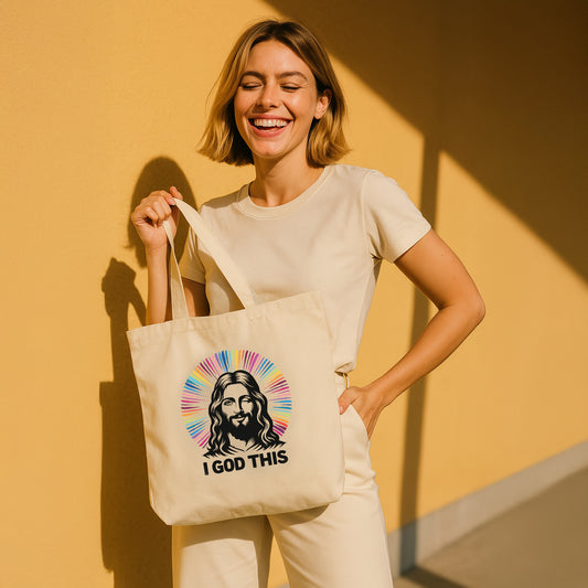 "I God This" Jesus Eco Tote Bag