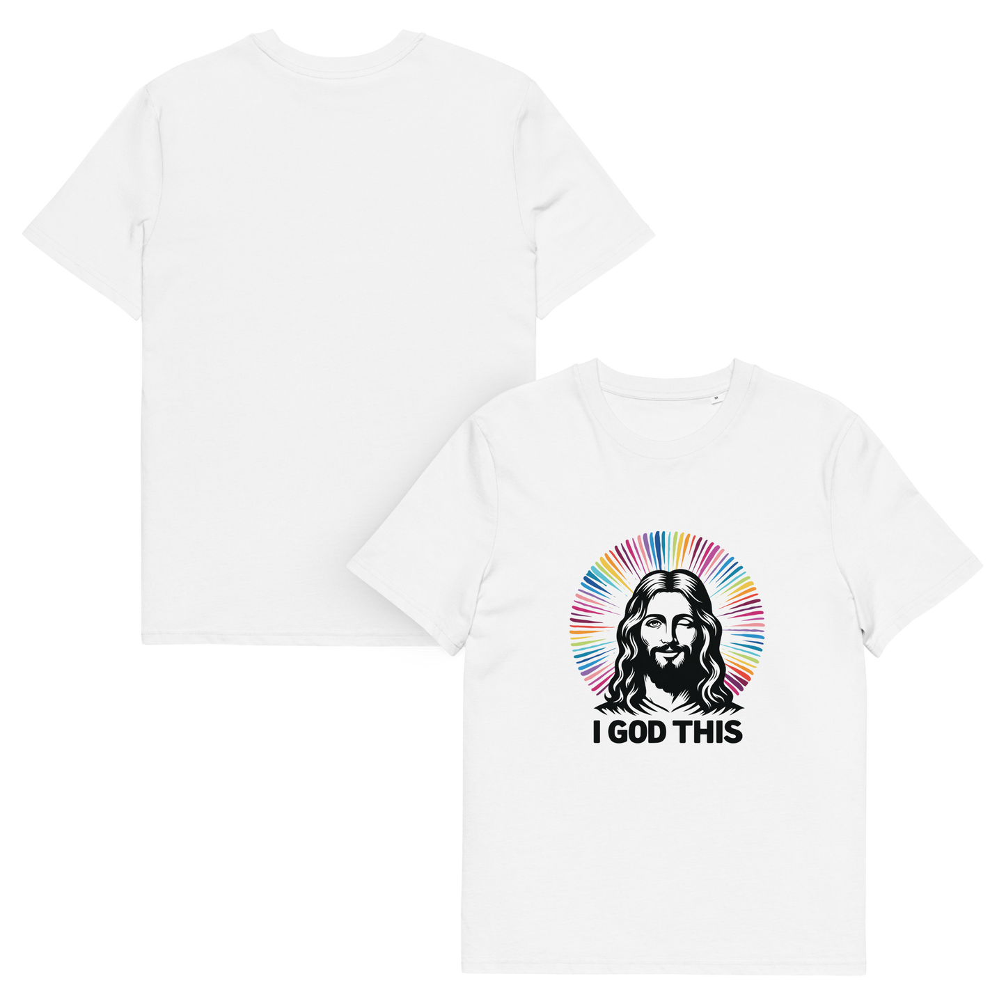 "I God This" Jesus Unisex Organic Cotton T-shirt